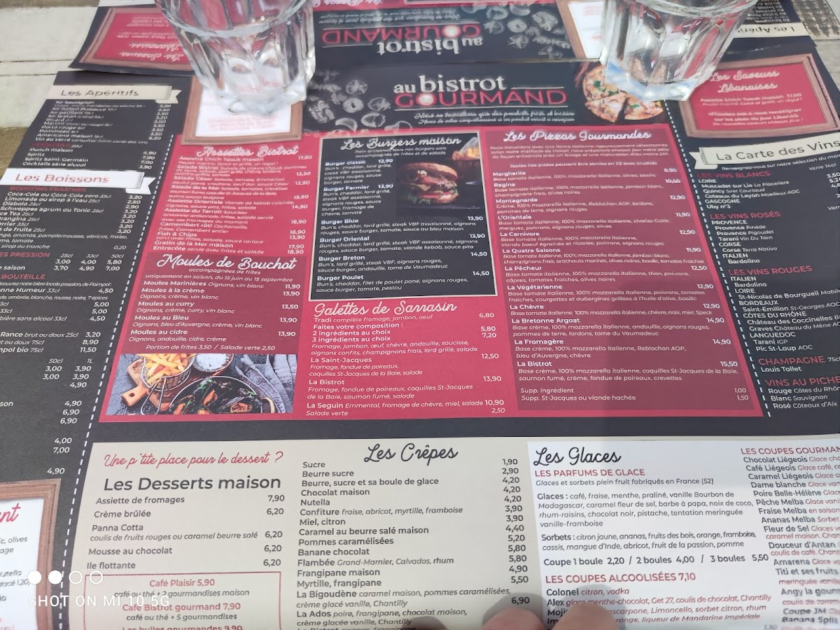 Menu Chez Tara - Le Bistrot Gourmand-9